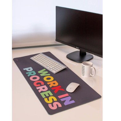 XXL-Mauspad „Work in progress“