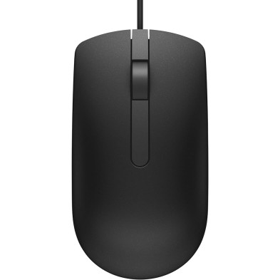 DELL MS116C USB Optical Mouse with Scroll Wheel / Black