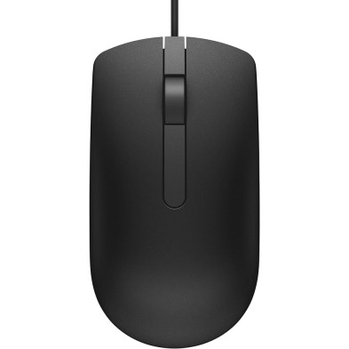 Mouse óptico USB DELL MS116C / cor preta