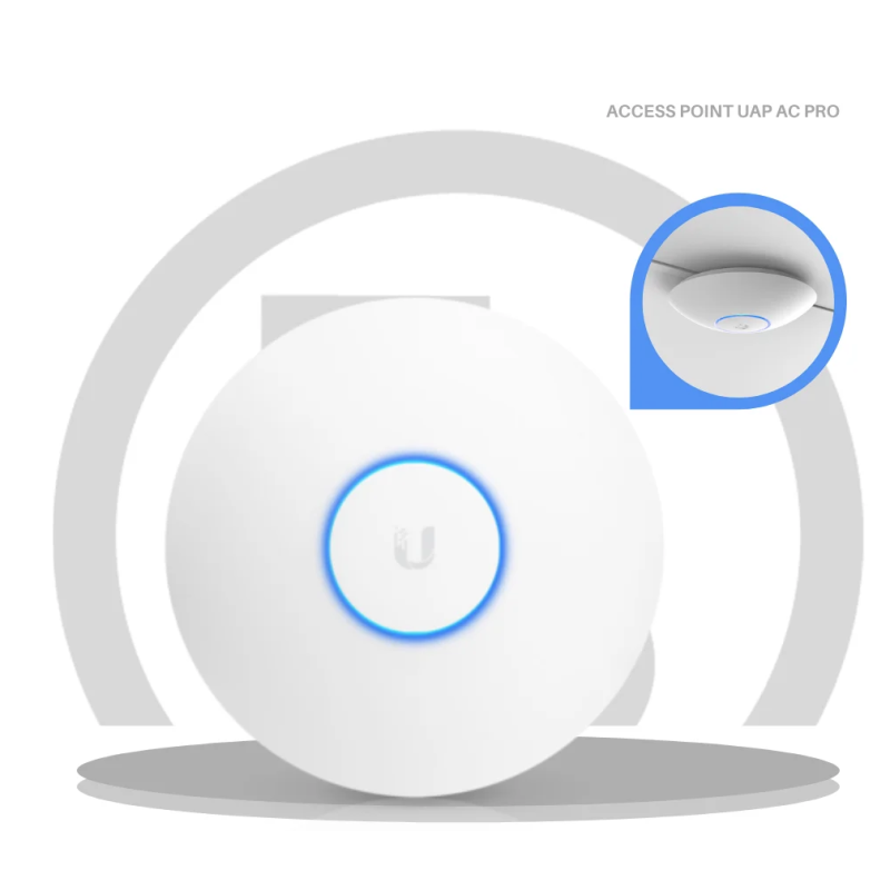 Ubiquiti UAP-AP-PRO White Dual Band Access Point PoE 2.4 GHz