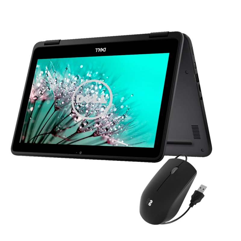 Packen Sie Dell ChromeBook 3100 Touch / Intel Celeron N4000 / 11" + SUBBLIM -Maus