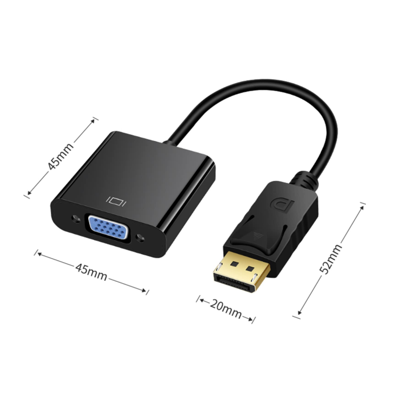 Adaptador DisplayPort a VGA