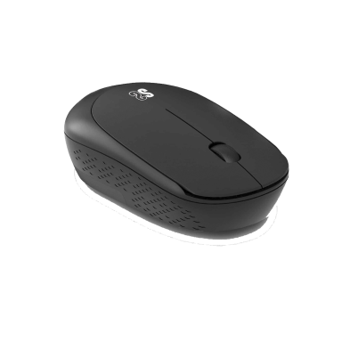 SUBBLIM Kabellose optische, leise Maus / Farbe Schwarz