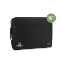 Pochette pour ordinateur portable Subblim de ECOPC Noir 15"
