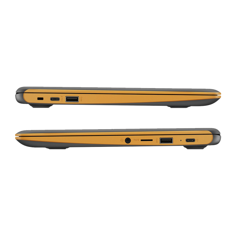 HP ChromeBook 11 G6 EE Gelb Touchscreen /  Intel Celeron N3350 / 11" HD