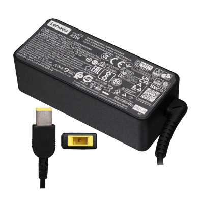 Original Lenovo 45W Rectangular Mouth Charger