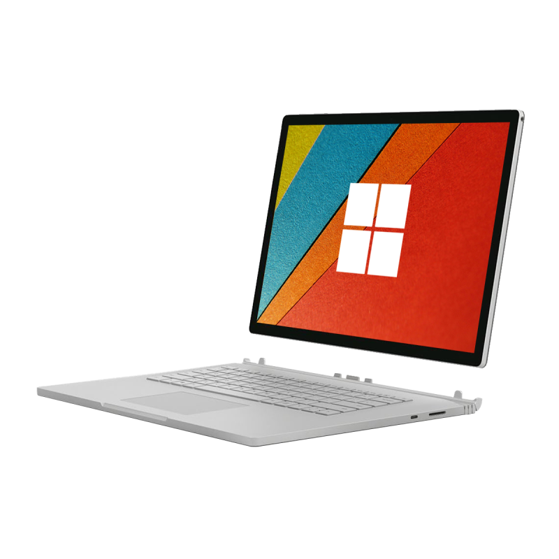 OUTLET Microsoft Surface Book 2 Tactile / Intel Core i7-8650U / 13" QHD+ / Nvidia GeForce GTX 1050 / Avec Clavier