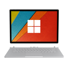 OUTLET Microsoft Surface Book 2 Touch / Intel Core i7-8650U / 13" QHD+ / Nvidia GeForce GTX 1050 / With Keyboard