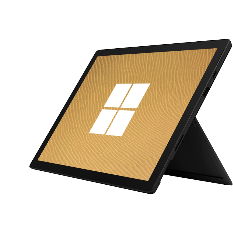 OUTLET Microsoft Surface Pro 7 Touchscreen Schwarz / Intel Core i7-1065G7 / 12" QHD+ / Ohne Tastaur