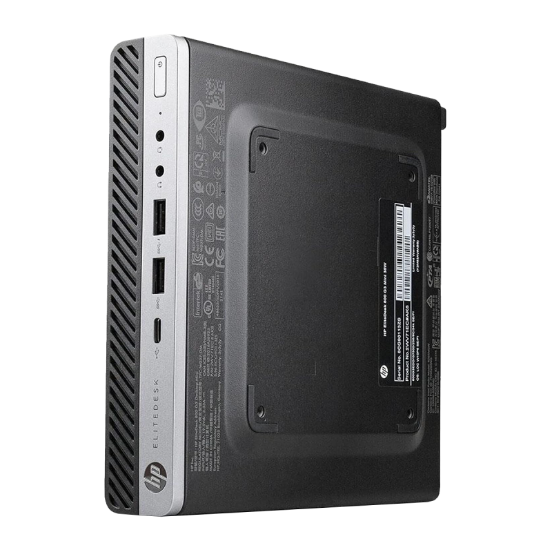 OUTLET HP EliteDesk 800 G3 Mini / Intel Core i5-7500 / Com VGA