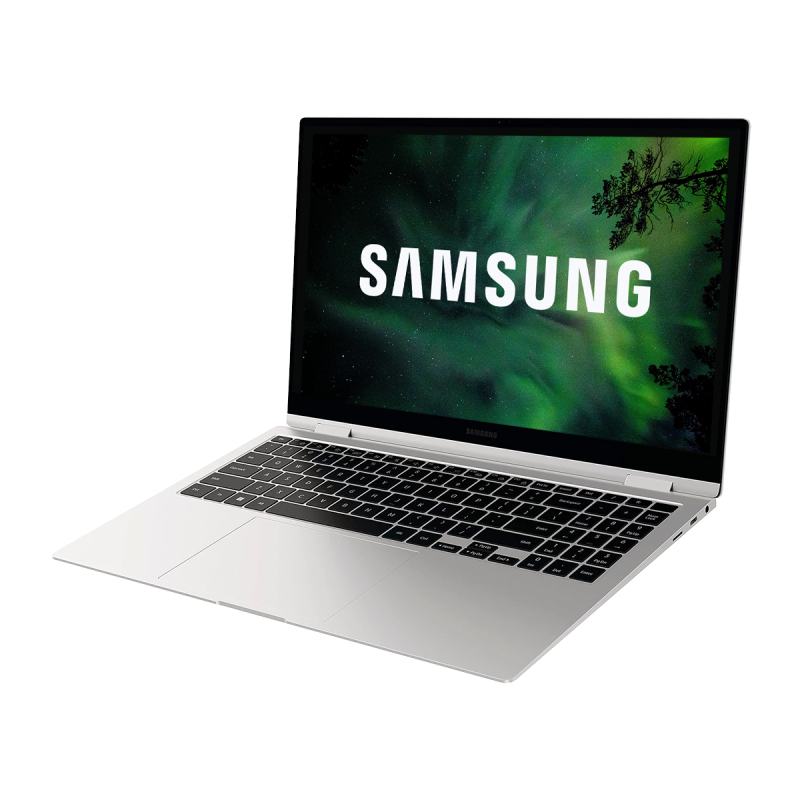 Samsung Galaxy Book Pro 360 950QDB Touchscreen Silber / Intel Core i7-1165G7 / 13" FHD