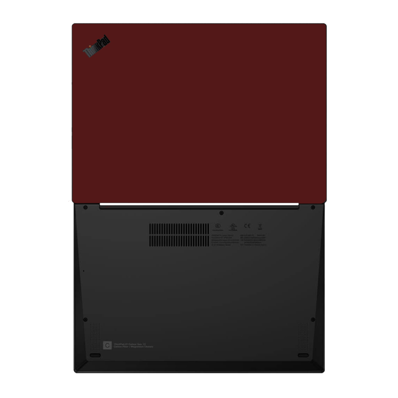 Lenovo ThinkPad X1 Carbon G8 Touch / Intel Core i5-10310U / 14" FHD + Maroon vinyl skin