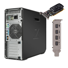 HP Z4 G4 Workstation Tower / Intel Xeon W-2123 / Nvidia Quadro P1000