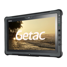 Getac Fully Rugged F110 Tactile / Intel Core i5-7200U / 11" HD / Sans Clavier / Avec Dragonne / Avec Crayon