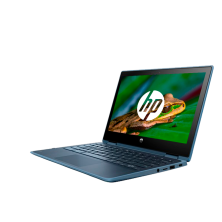 HP ChromeBook X360 11 G3 EE Blau Touchscreen / Intel Celeron N4020 / 11" HD