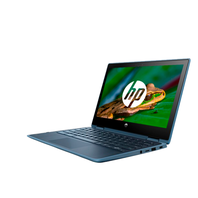 HP ChromeBook X360 11 G3 EE Azul Táctil / Intel Celeron N4020 / 11" HD
