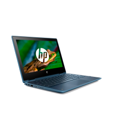 HP ChromeBook X360 11 G3 EE Bleu Tactile / Intel Celeron N4020 / 11" HD