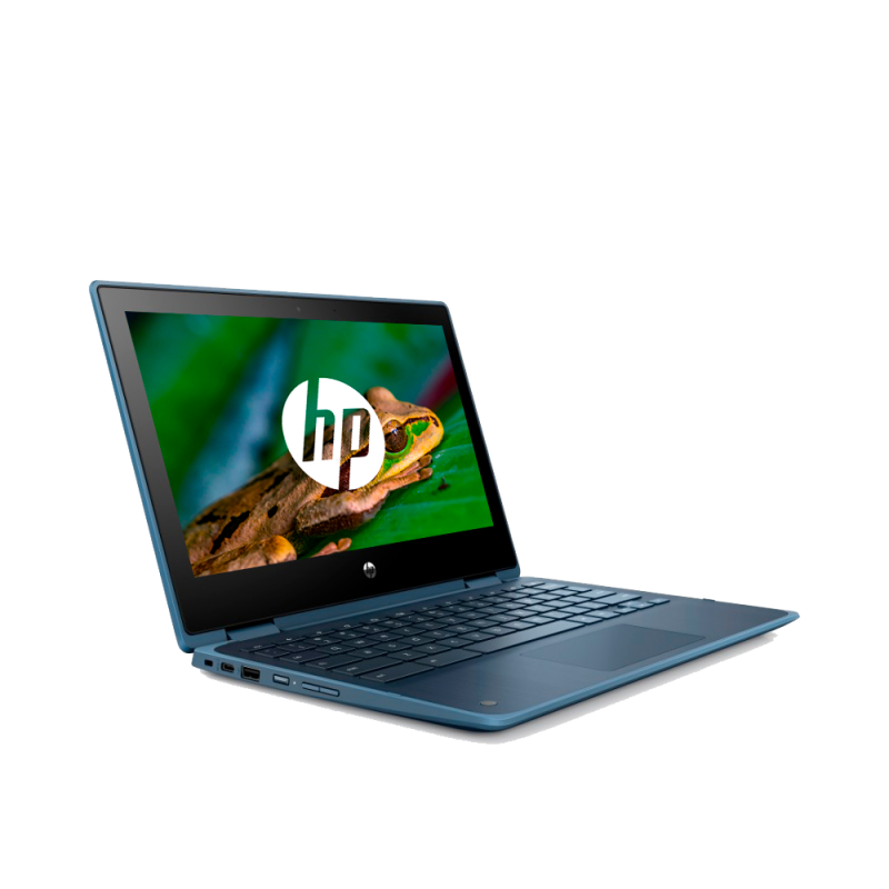 HP ChromeBook X360 11 G3 EE Blau Touchscreen / Intel Celeron N4020 / 11" HD