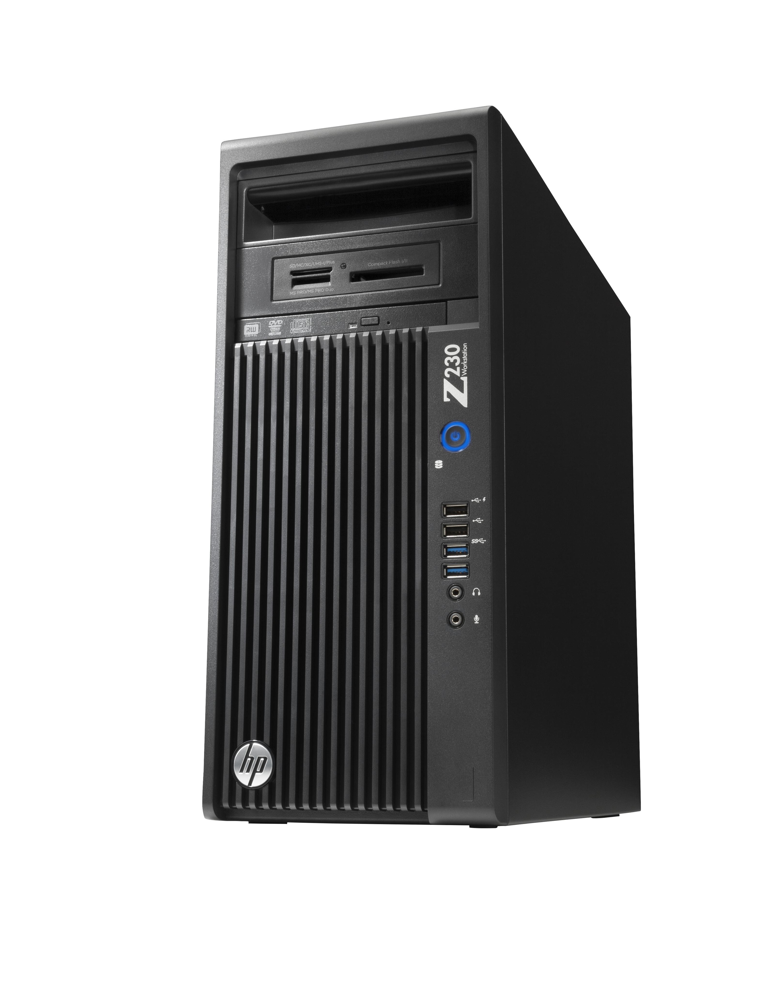 HP Z230 Workstation Mini Tower / Intel Xeon E3-1245 V3 / Nvidia Quadro K4000