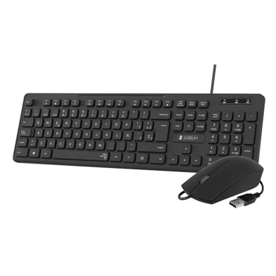 Komplettes Home-Office-Setup: pack HP ProBook 640 G8 i5 + 24" LG Monitor Weiß + Tastatur und Maus