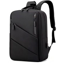 Pack Sac à dos intelligent imperméable avec port de charge USB + Housse de protection en néoprène 14" bleue