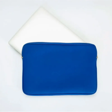 Pack Sac à dos intelligent imperméable avec port de charge USB + Housse de protection en néoprène 14" bleue