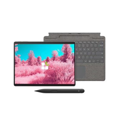 Pack Microsoft Surface Pro 9 / i7-1265U 13" QHD + Lápiz Surface Negro
