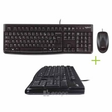 Logitech Desktop MK120 QWERTY-ES-Tastatur