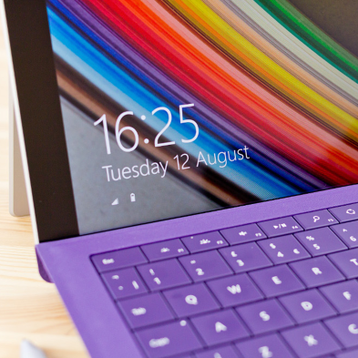 Clavier sans fil Microsoft Surface Pro Type 3 Cover (1644) / Violette / AZERTY