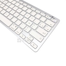 BlueStork KBMicro QWERTY Kabellose Tastatur mit Etiketten
