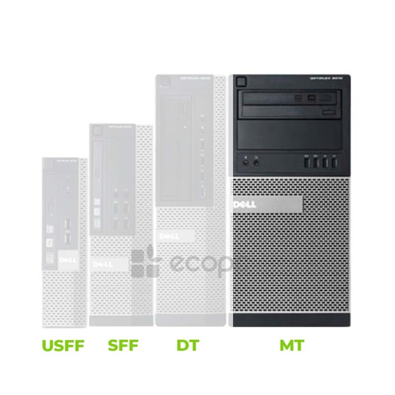 Dell OptiPlex 7010 MiniTower / Intel Core I5-3470 / 8 GB / 500 HDD