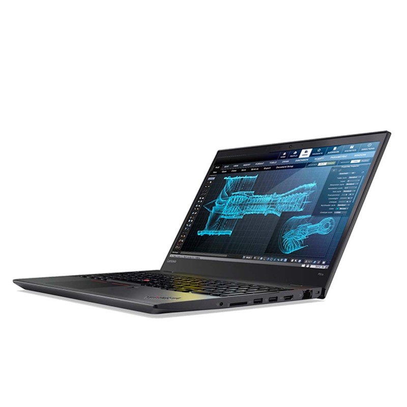 Lenovo ThinkPad P51 / Intel Core I7-7700HQ / 16 GB / 256 NVME / 15" / Nvidia Quadro M1200