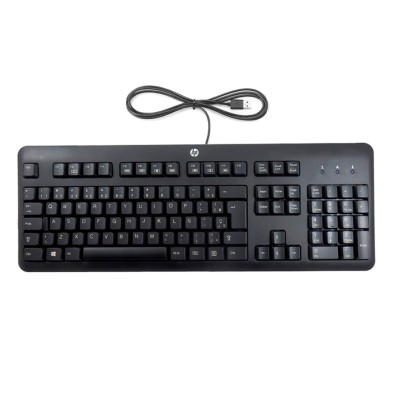 HP Numerisches USB-Tastaturpaket KU-1156 + optische Maus / schwarze Farbe