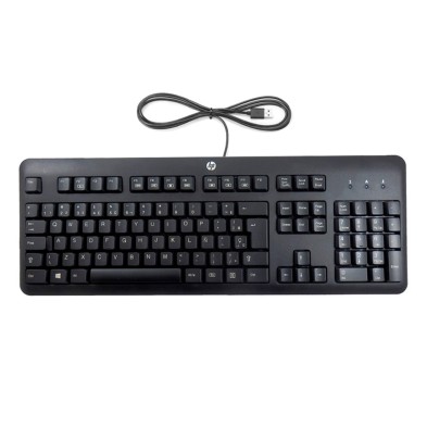Pacote de teclado numérico HP USB KU-1156 + mouse óptico / cor preta