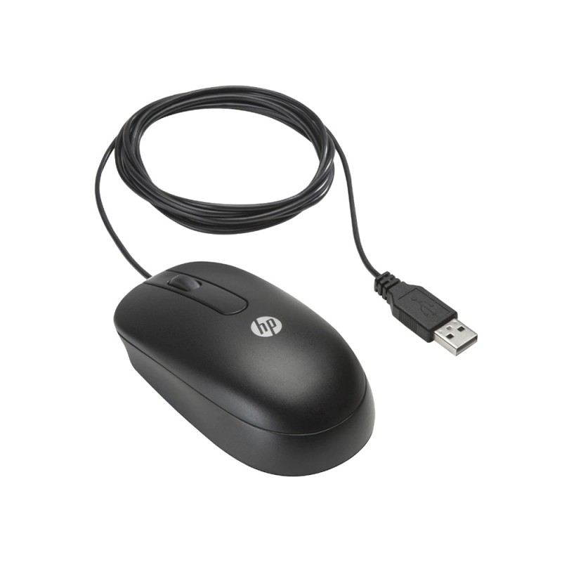 Pacote de teclado numérico HP USB KU-1156 + mouse óptico / cor preta