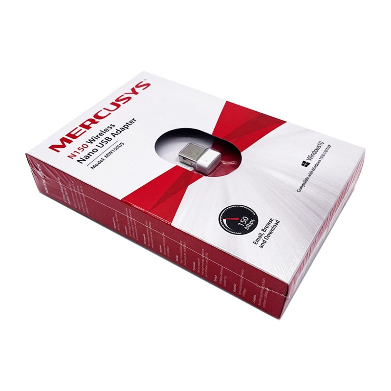 Adaptador Nano Wireless Wifi USB N150 150Mbps / MERCUSYS