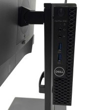 Pacote de monitores Dell U2417H + 3060 DM / Intel Core i5-8500T / 8 GB / 256 SSD