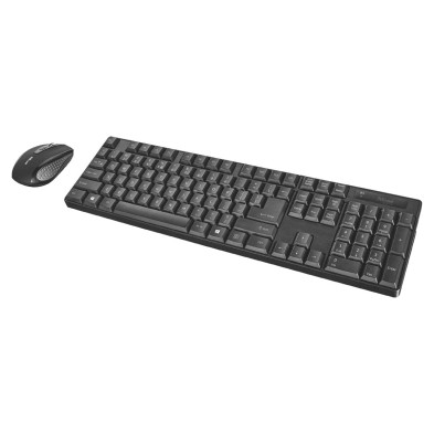 TRUST Teclado + Mouse - XIMO QWERTY-ES Sem Fio