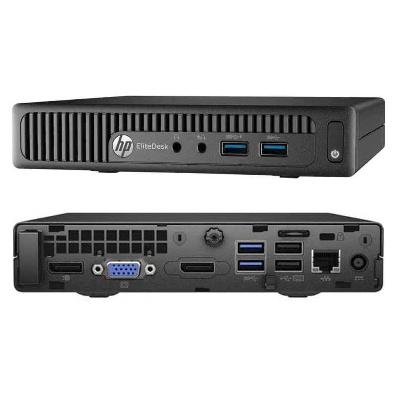 Dell UltraSharp 23-Zoll-FHD-Monitorpaket + HP 705 G3 Mini-PC / AMD A10 / 16 GB / 256 SSD + Maus und Tastatur + USB-WLAN-Adapter