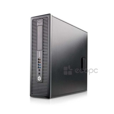 HP EliteDesk 800 G1 SFF / Intel Core I5-4670 / 8Go / 256 Go SSD