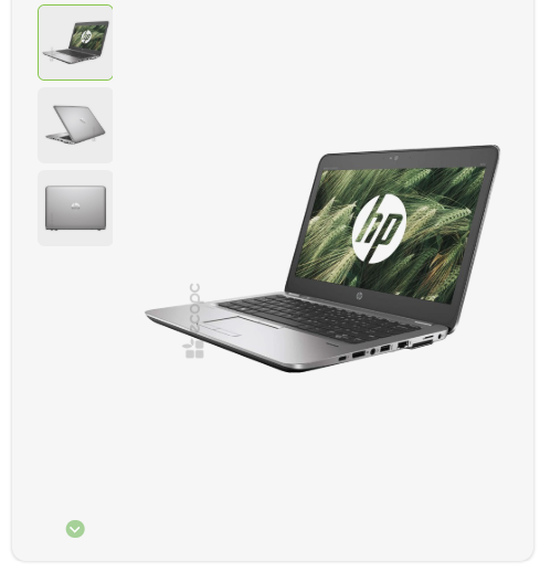 HP EliteBook 820 G4 / Intel Core I5-7200U / 12" FHD / 8GB / 256 GB SSD