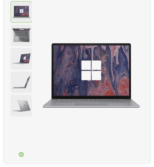 Microsoft Surface Laptop 4 Táctil Plata / Intel Core i7-1185G7 / 13" QHD+