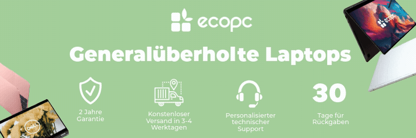 Generalüberholte Laptops ECOPC