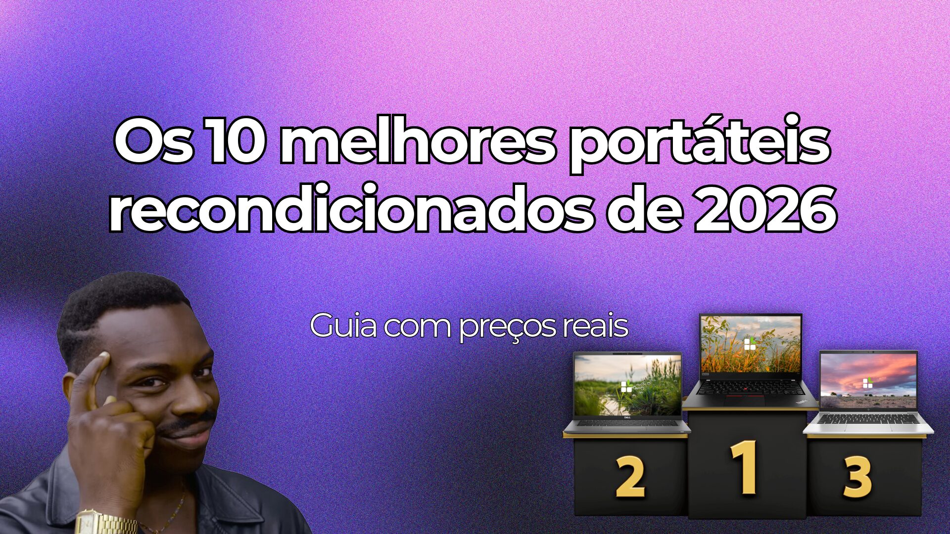 Os melhores portáteis recondicionados de 2026 — EcoPC